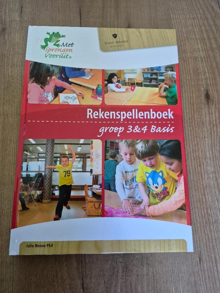 Met Sprongen Vooruit boek groep 3-4, Verzenden, Beta, Zo goed als nieuw, HBO