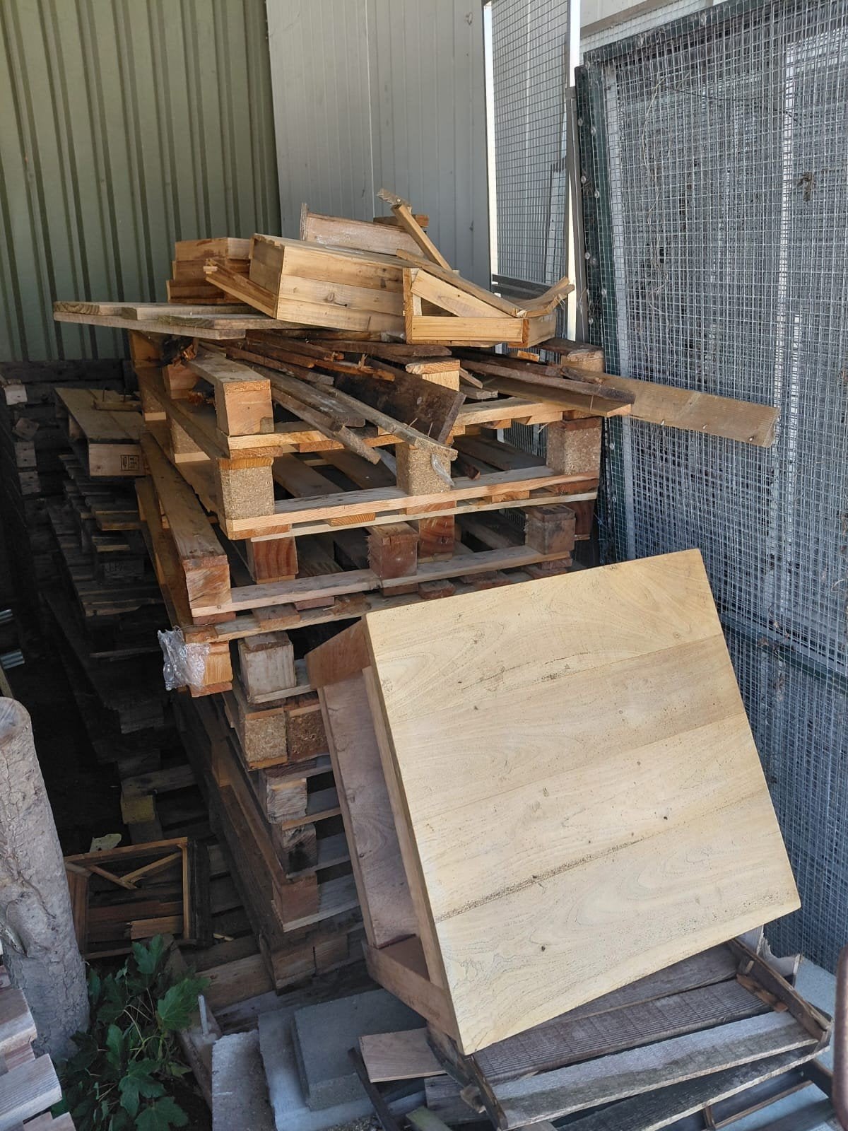 partij pallets brandhout, Minder dan 3 m³, Ophalen