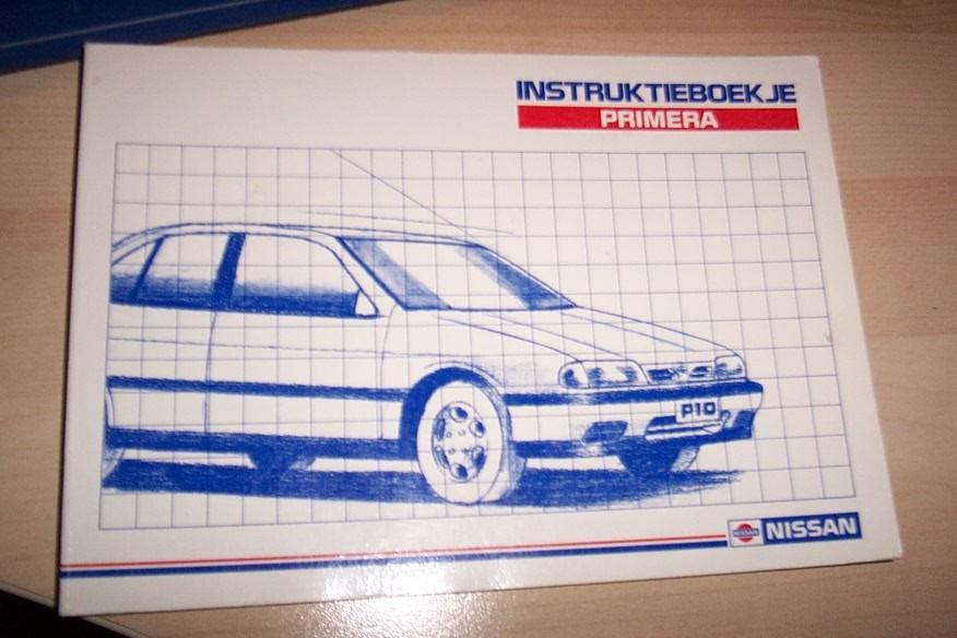 Gebruikershandleiding NISSAN PRIMERA P10   1989/1994, Ophalen of Verzenden