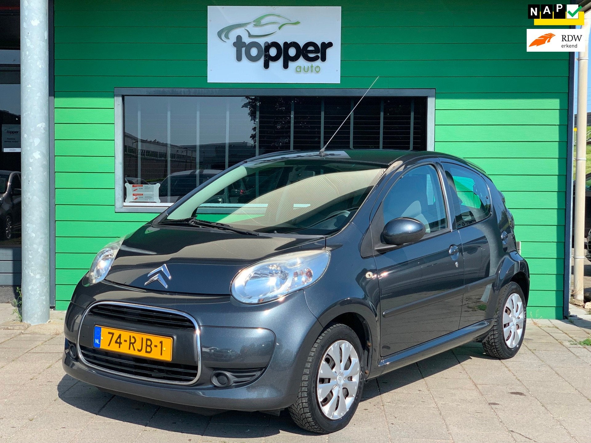Citroen C1 1.0-12V Ambiance|1e Eigenaar|Airco|NAP, Voorwielaandrijving, Euro 5, Gebruikt, 4 stoelen