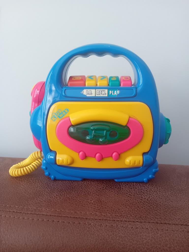 Fisher-Price Cassettespeler Speelgoed gratis 1 cassette ban, Ophalen, Zo goed als nieuw, Overige typen, Met licht