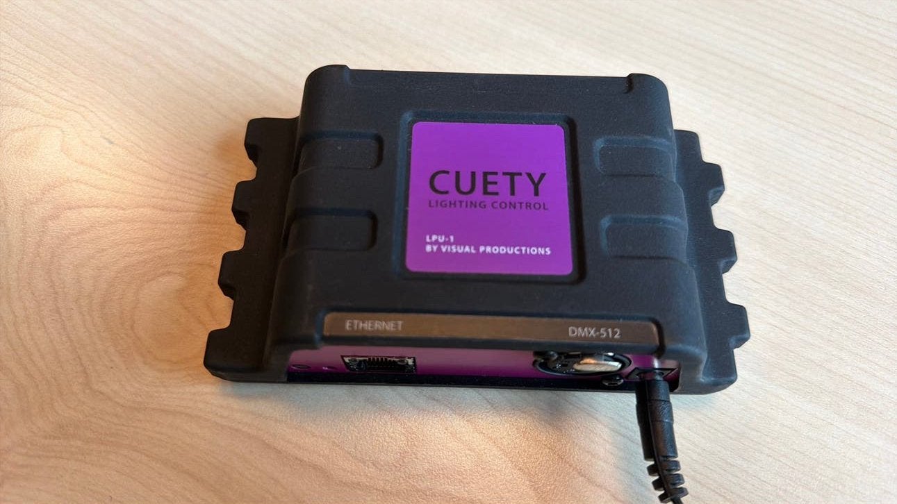 Visual Productions Cuety LPU-1 DMX Controller, Muziek en Instrumenten, Theaterbelichting, Ophalen, Zo goed als nieuw