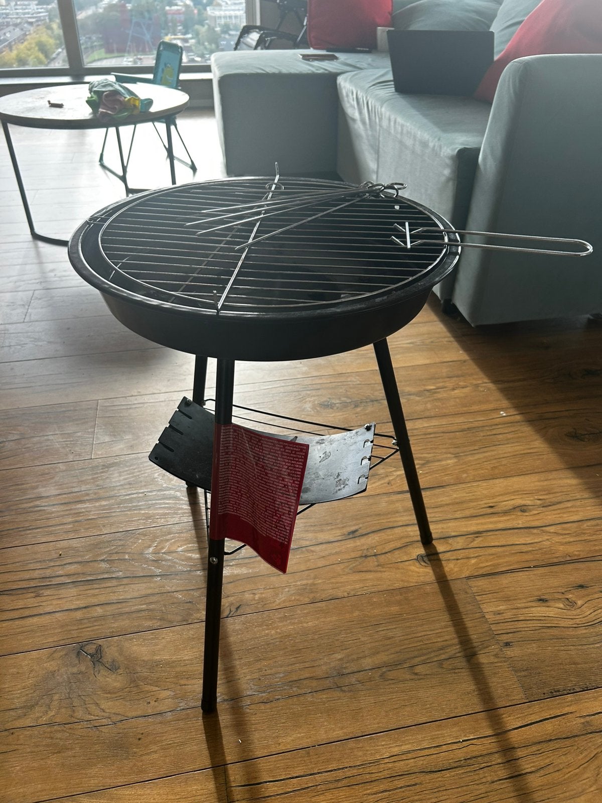 Bbq set 5 Euros, Ophalen, Zo goed als nieuw