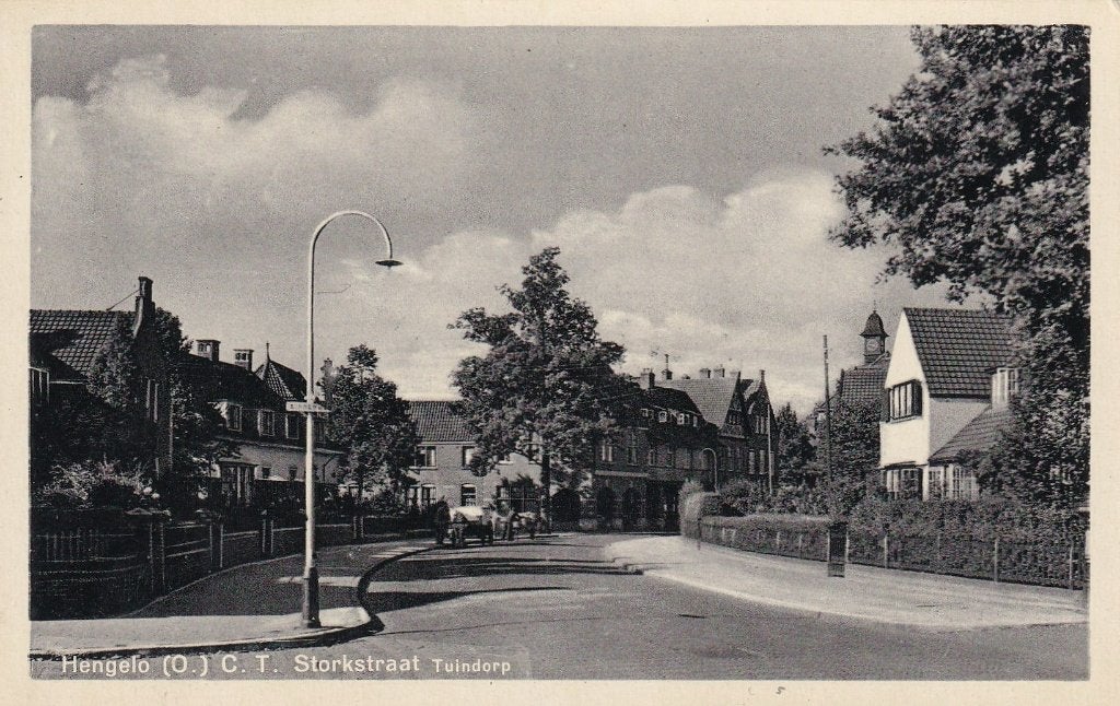 Hengelo, Tuindorp, Storkstraat., Verzenden, 1920 tot 1940, Ongelopen, Overijssel