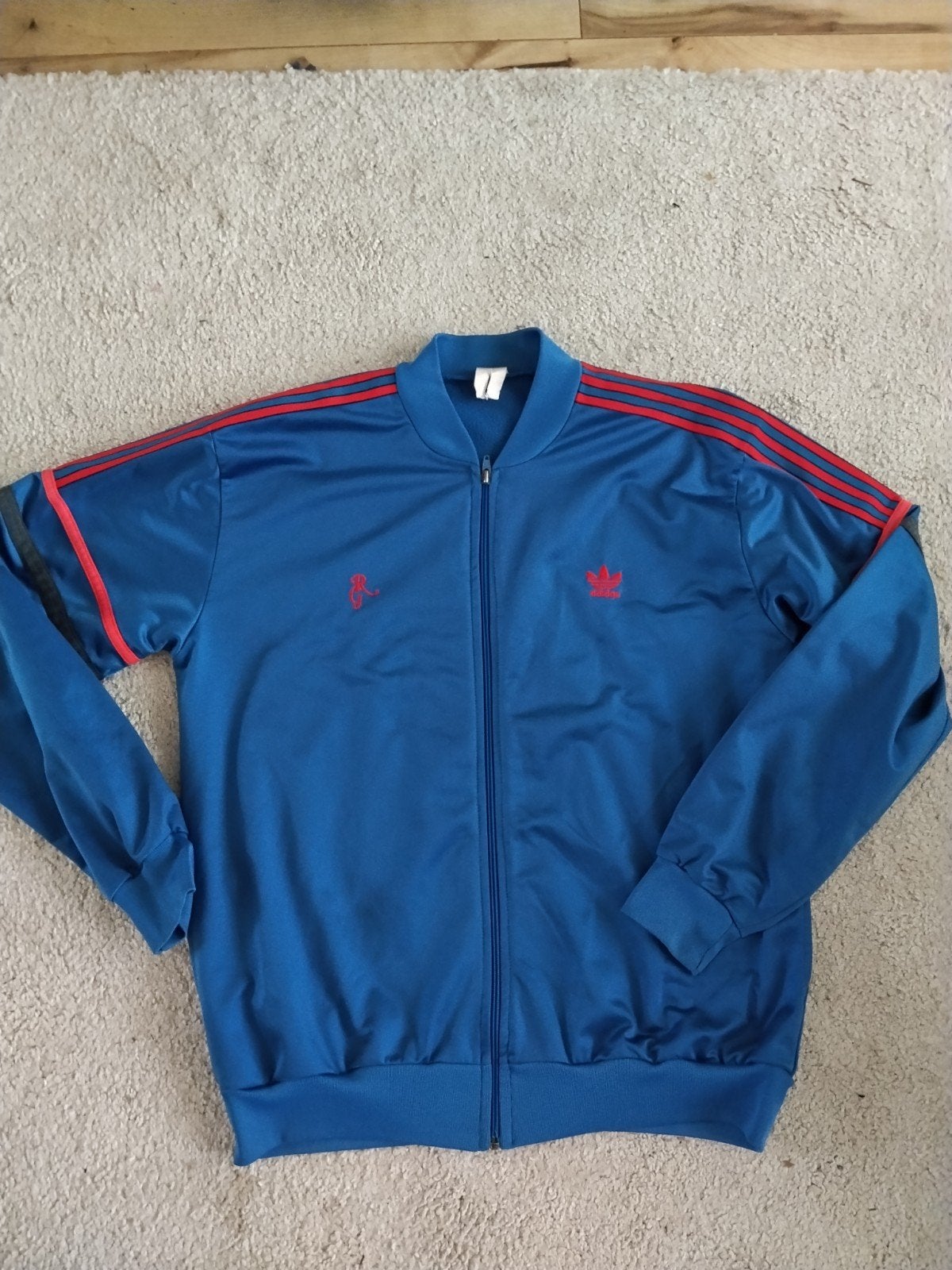 Vintage Adidas Ruud Gullit Trainingsjas Maat M, Ophalen of Verzenden, Adidas, Gedragen, Maat 48/50 (M)