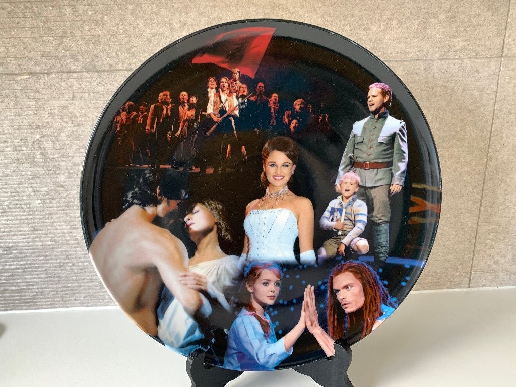 Bijzonder bord Proeven van Kunst bord Theaterproducties, Antiek en Kunst, Ophalen of Verzenden, Bord