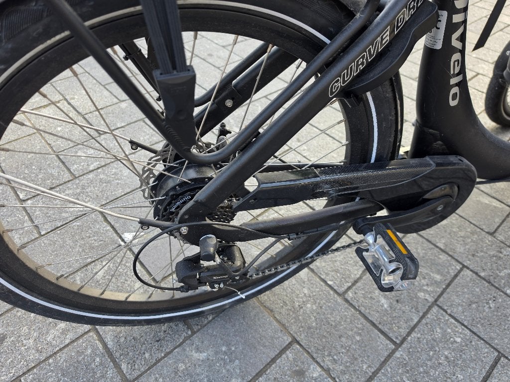 Bakfiets - "Qivelo Curve DR7", Fietsen en Brommers, Fietsen | Bakfietsen, Gebruikt, Huif, 2 kinderen, Schijfrem