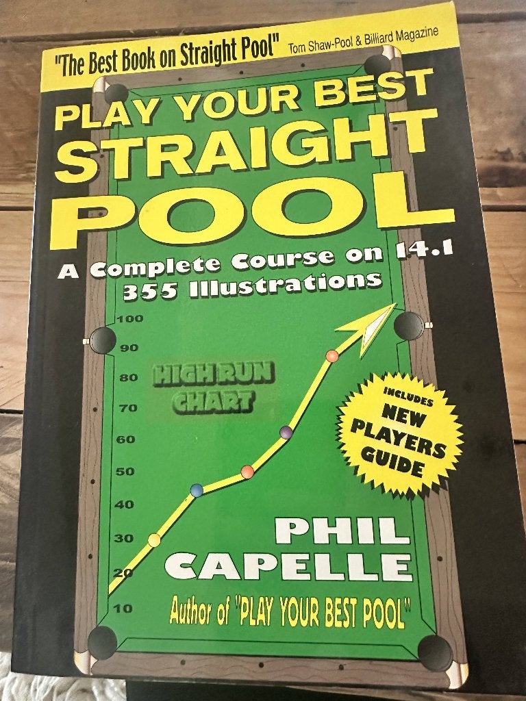 Play Your Best Straight Pool - Zo goed als nieuw, Niet van toepassing, Ophalen of Verzenden, Zo goed als nieuw, Phil Capelle