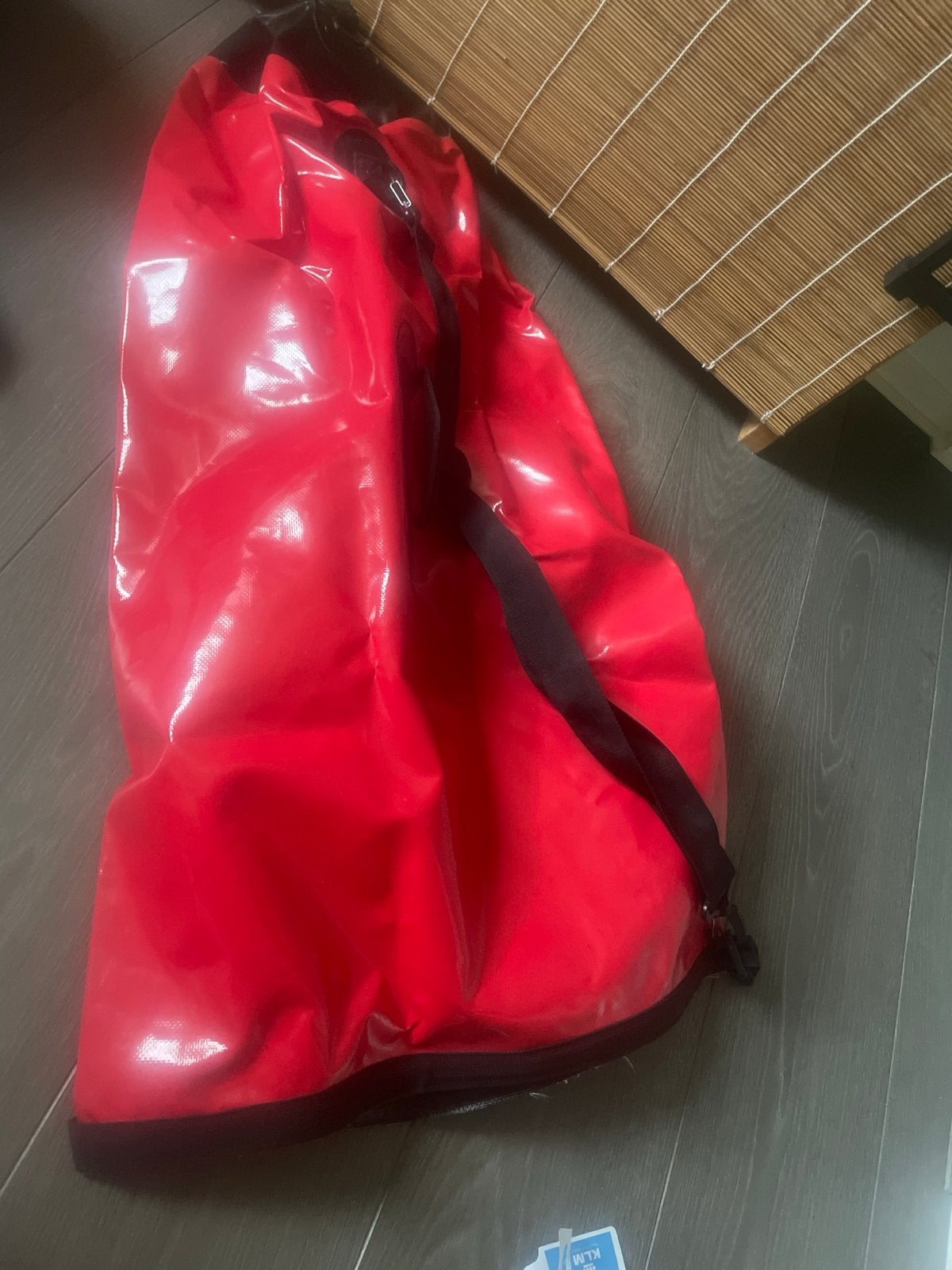 Rode waterdichte tas - Ideaal voor watersport, Ophalen of Verzenden, Zo goed als nieuw, Overige typen