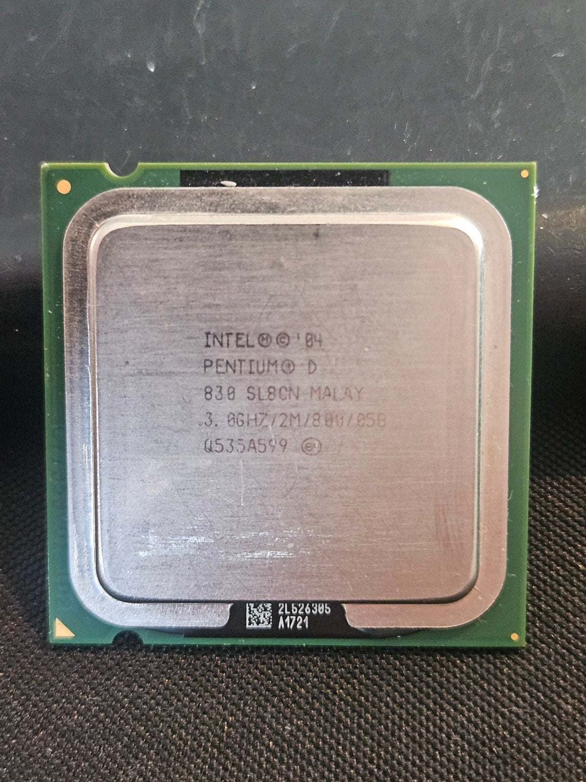 Intel Pentium D 830 SL8CN 3.0GHz/2M/800 Processor, Computers en Software, LGA775, Gebruikt, Ophalen of Verzenden, Intel Pentium D 830