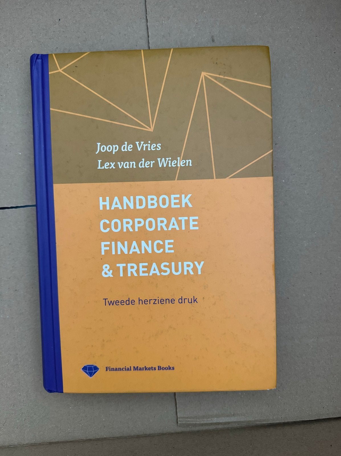 Handboek Corporate Finance & Treasury - Joop de Vries, Ophalen of Verzenden, Gelezen, Geld en Beleggen