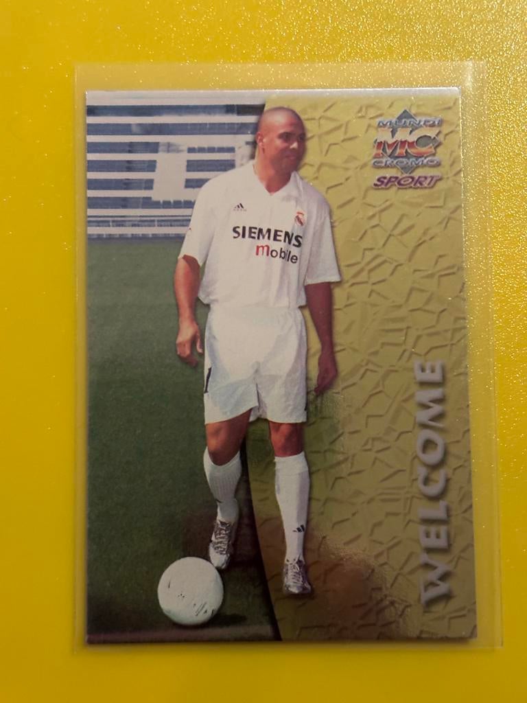Ronaldo Spelerskaart Real Madrid 2003-2004, Verzamelen, Sportartikelen en Voetbal, Ophalen of Verzenden, Zo goed als nieuw, Buitenlandse clubs