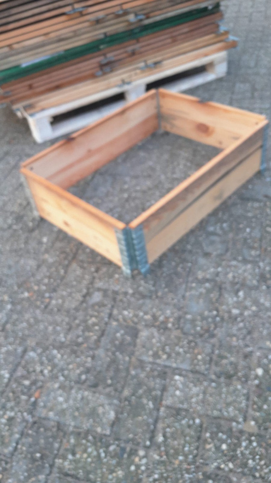 Moestuinbakken / Palletranden / Transportbakken, Ophalen, Gebruikt, Minder dan 30 cm, 100 cm of meer