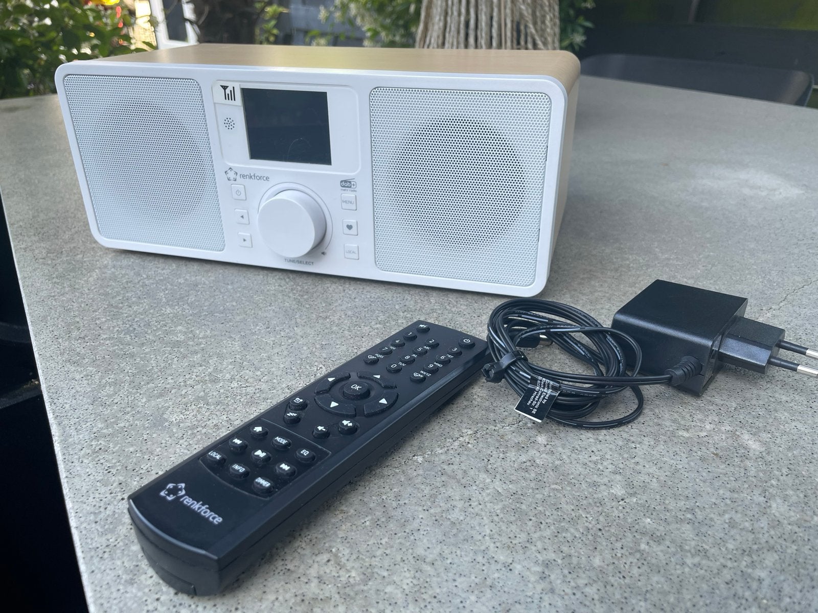 Renkforce Internetradio met afstandsbediening, Audio, Tv en Foto, Radio's, Ophalen, Zo goed als nieuw, Radio