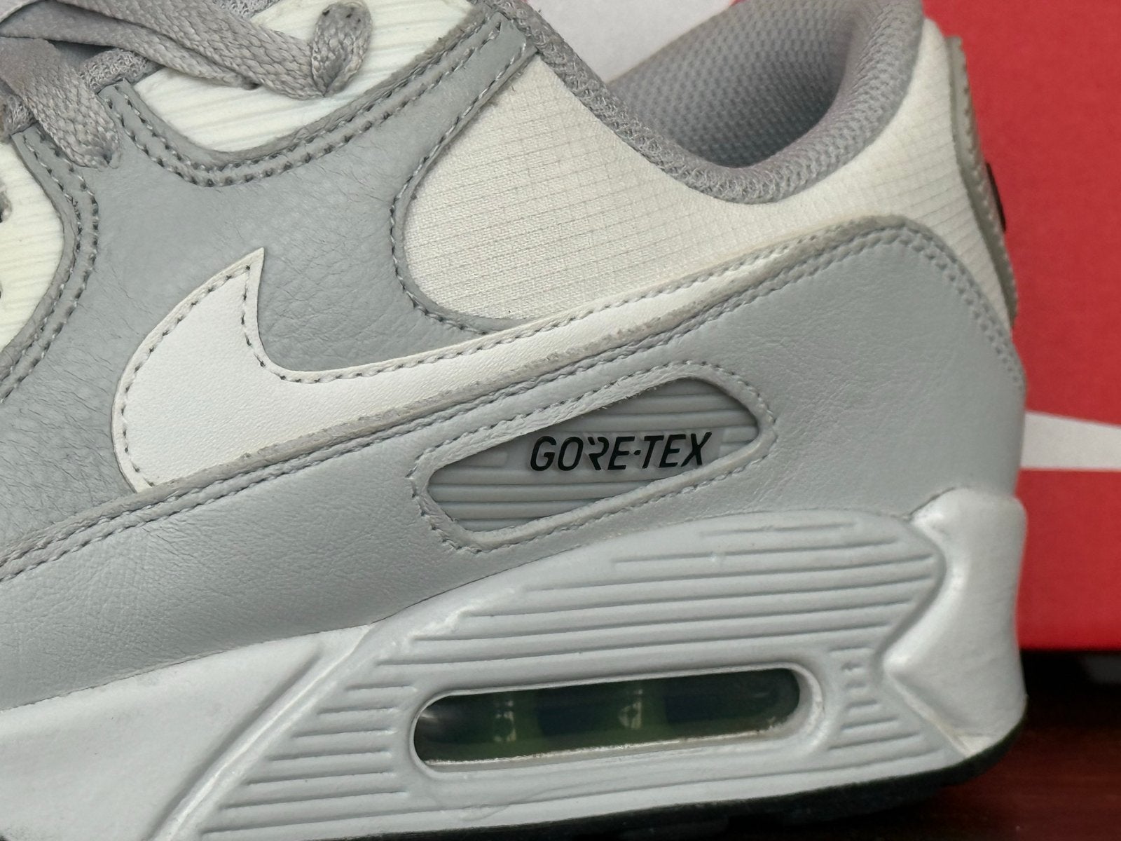 Nike Air Max 90 Photon Dust PRM GTX Gore-Tex  - Maat 44, Kleding | Heren, Schoenen, Ophalen of Verzenden, Nieuw, Wit, Sneakers of Gympen