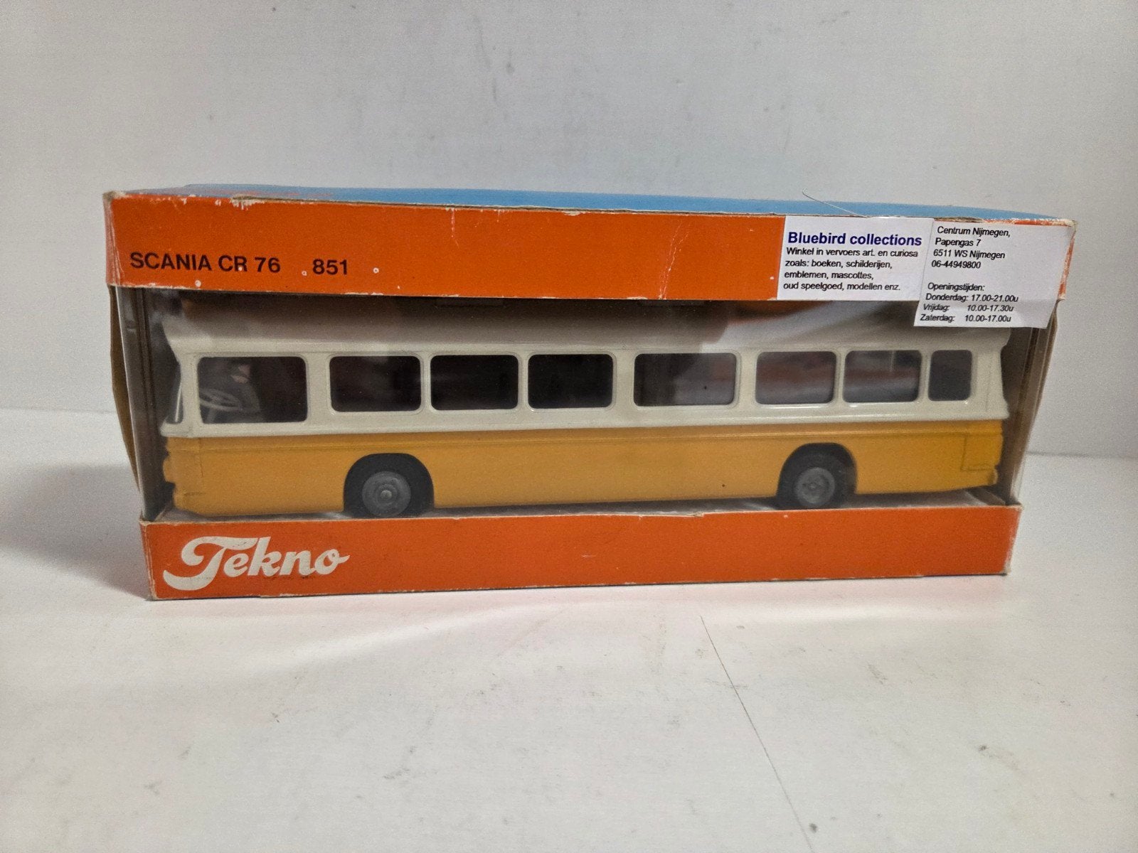 Tekno Scania CR 76 bus 1:50, ., Zo goed als nieuw, ., Ophalen of Verzenden
