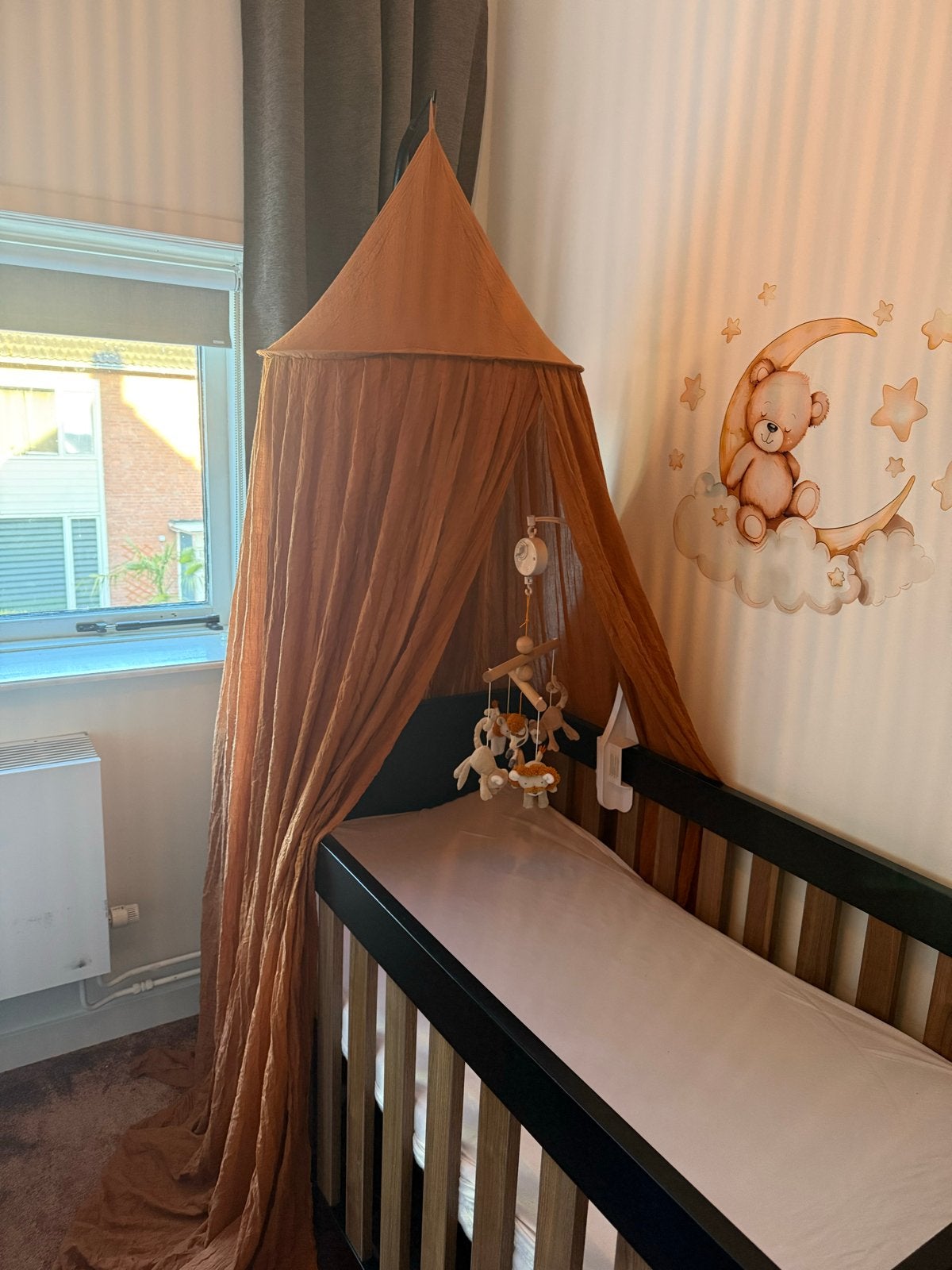 Muziek mobiel met hemeltje voor babybedje, Ophalen of Verzenden, Zo goed als nieuw, 180 cm of meer, Minder dan 70 cm