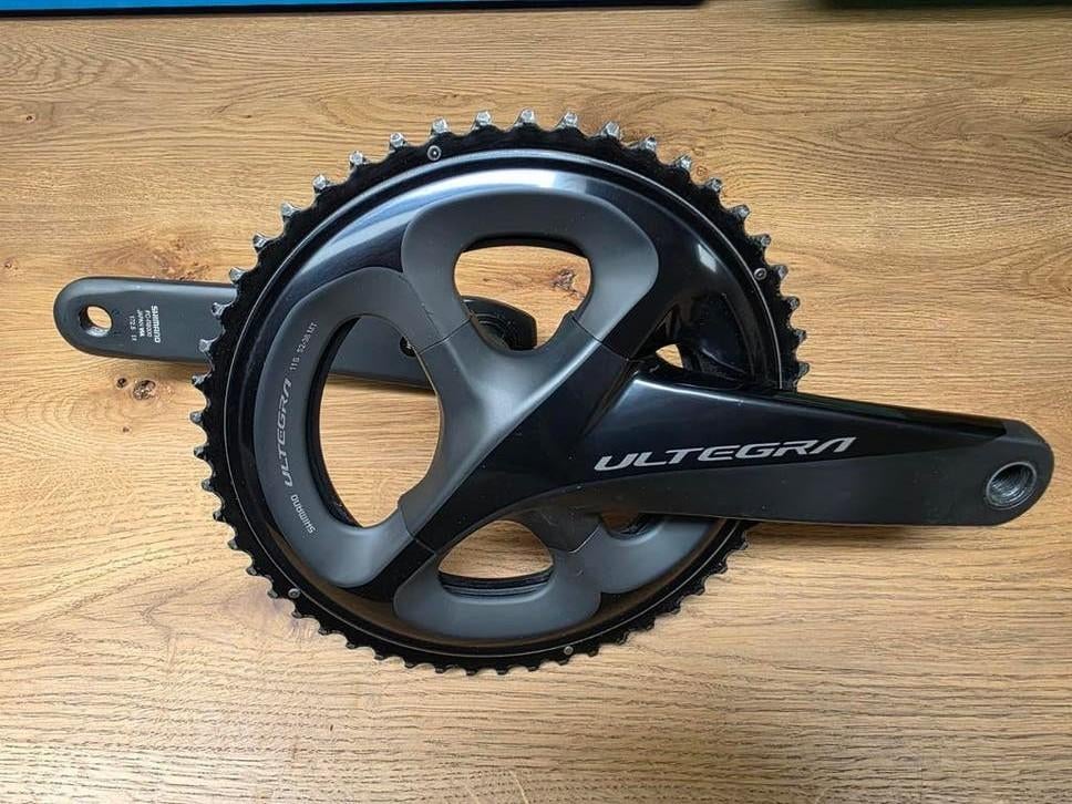 Shimano Ultegra R8000 crankstel (52/36 – 172.5 mm), Crankstel of Pedalen, Shimano Ultegra, Ophalen of Verzenden, Zo goed als nieuw