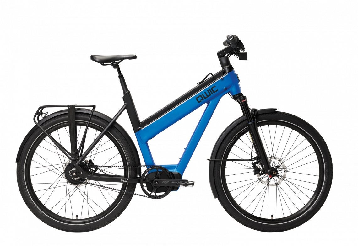 Qwic Atlas Vario, 756Wh, 90Nm Middenmoto Spac ex lease Nieuw, Ophalen, Qwic, Zo goed als nieuw, 51 tot 55 cm