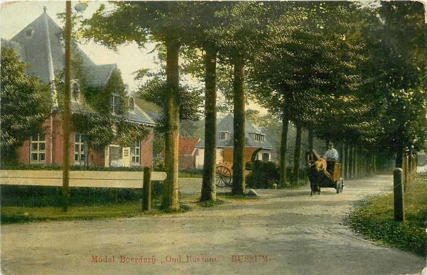300-407-009 Bussum Boerderij Oud Bussum, Verzenden, Voor 1920, Noord-Holland
