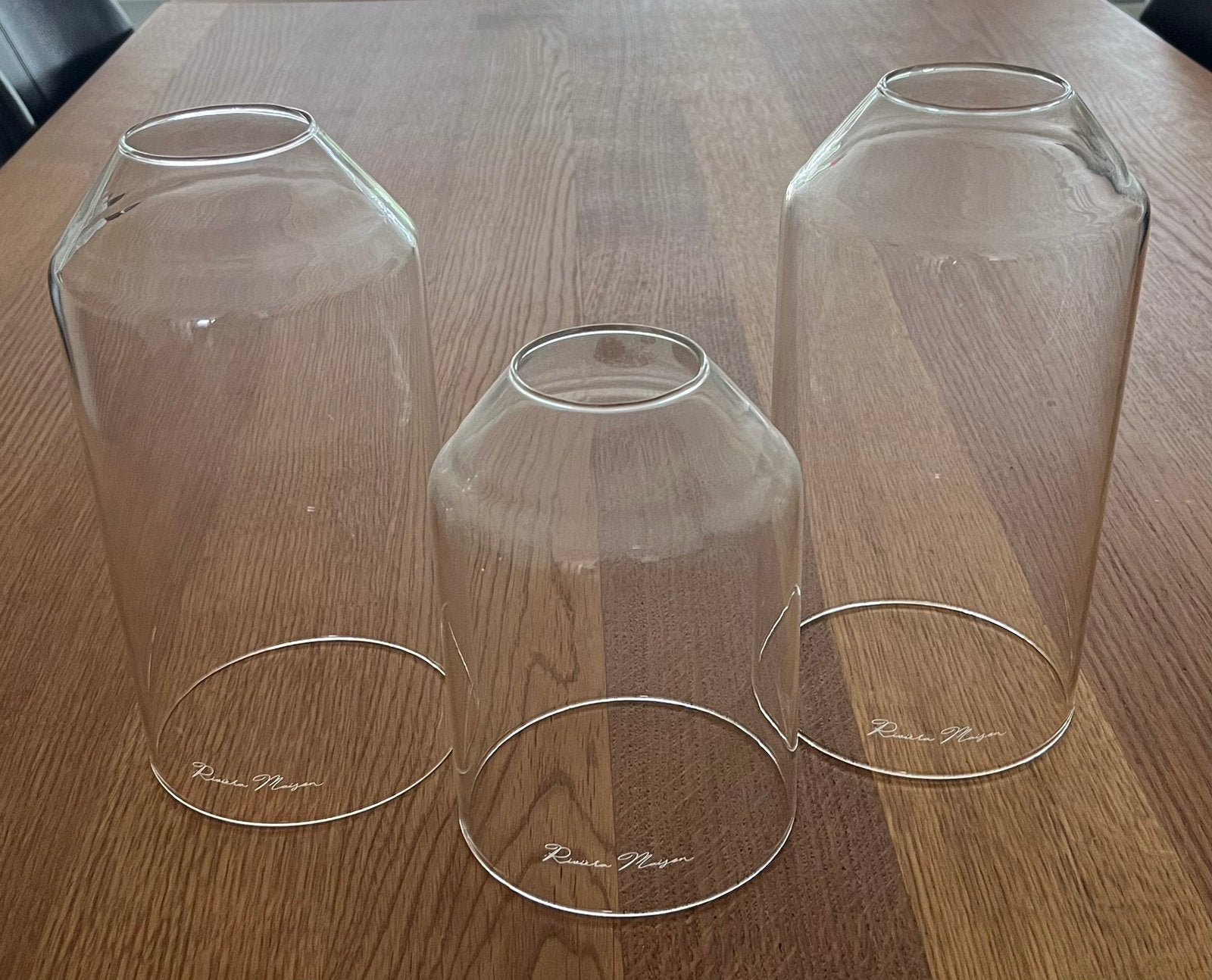 Riviera Maison Classic Candle Dome stolpen (2x23, 1x17cm), Ophalen of Verzenden, Zo goed als nieuw