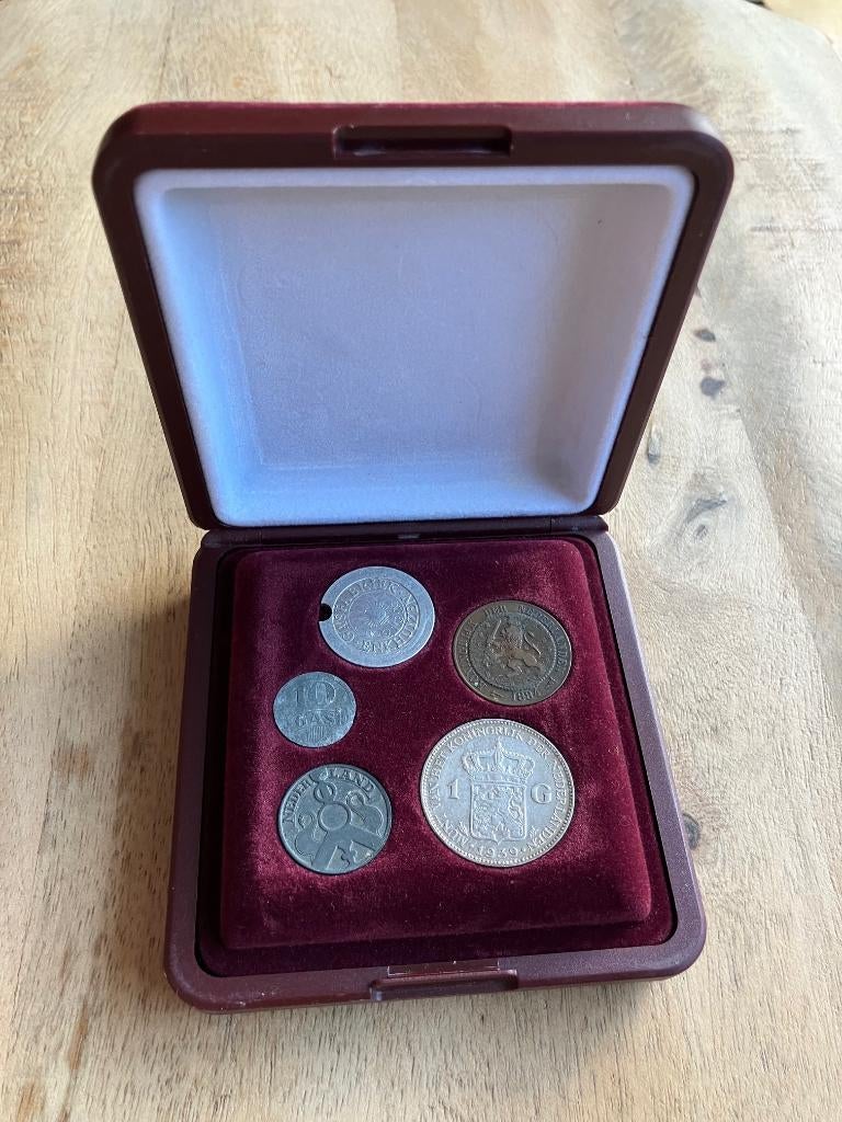 De geschiedenis van de gaspenning, Ophalen, 1 gulden, Setje, Zilver
