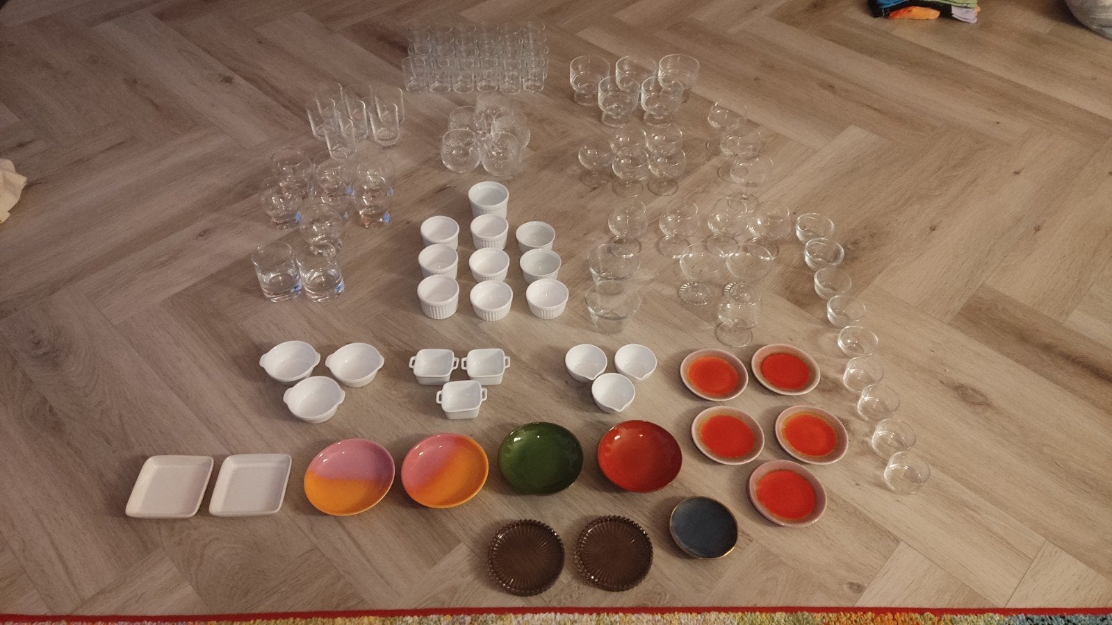 Schaaltjes, bakjes, glaasjes, Ophalen, Zo goed als nieuw, Overige typen