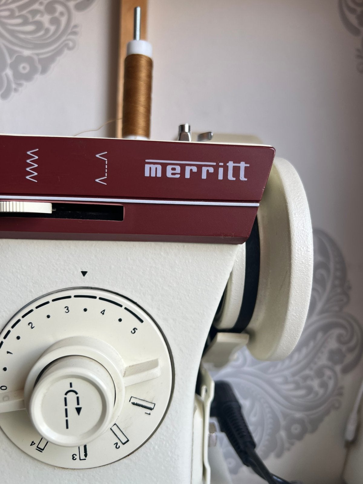Naaimachine Meeritt1873, Ophalen of Verzenden, Gebruikt, Naaimachine