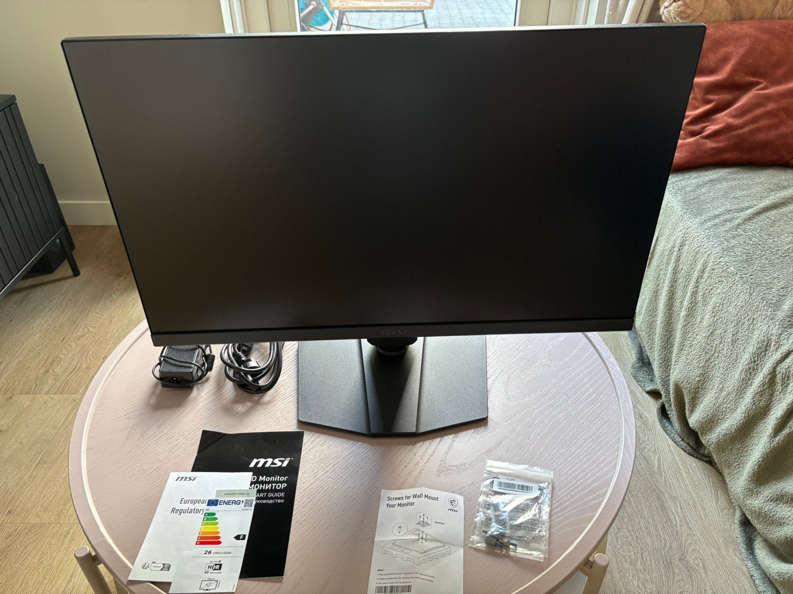 MSI 27 inch gaming monitor 180 Hz, Computers en Software, Monitoren, IPS, Zo goed als nieuw, Ophalen, Gaming