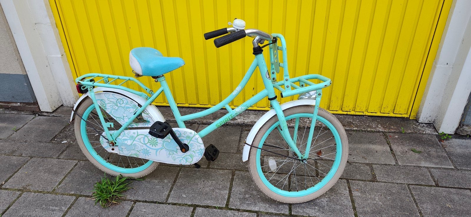 Spirit 20 inch meisjes 'cargo' fiets, Terugtraprem, Gebruikt, Ophalen of Verzenden, Spirit