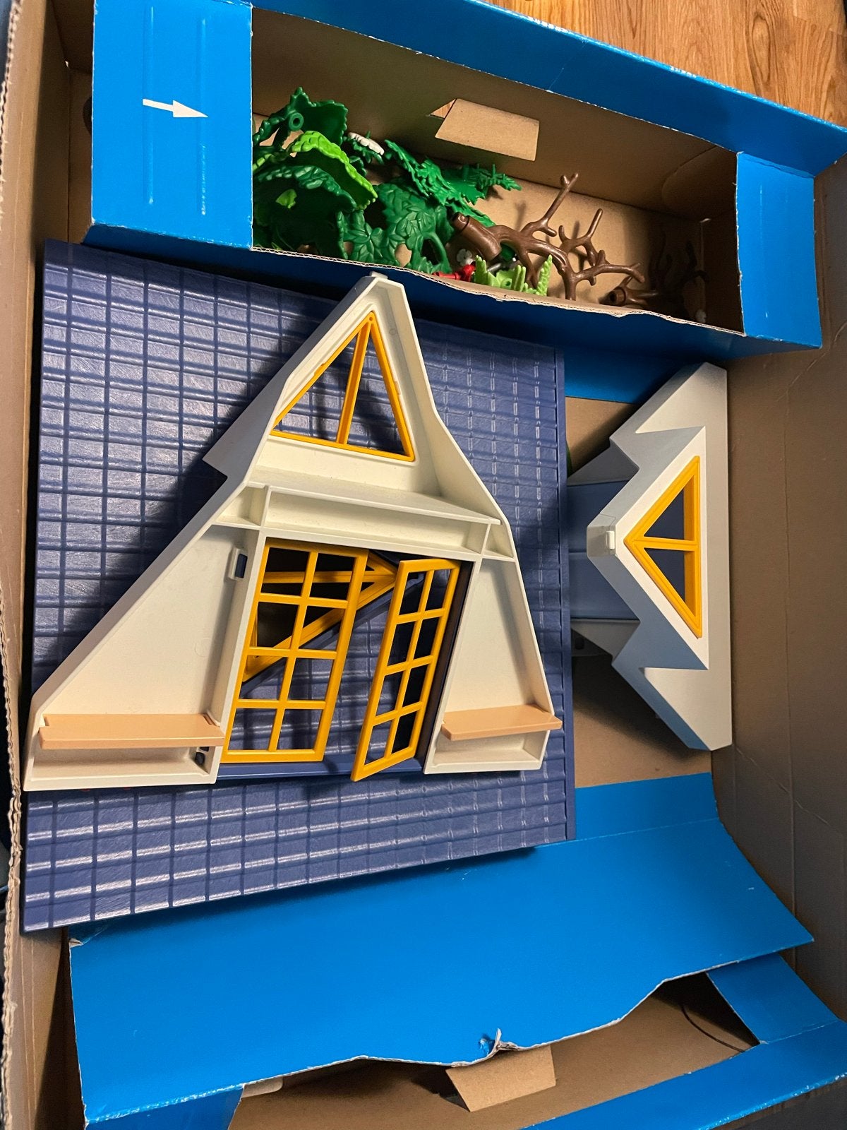 Playmobil Zomerhuis 3230 met accessoires en figuren, Ophalen, Gebruikt, Gebouw, Complete set