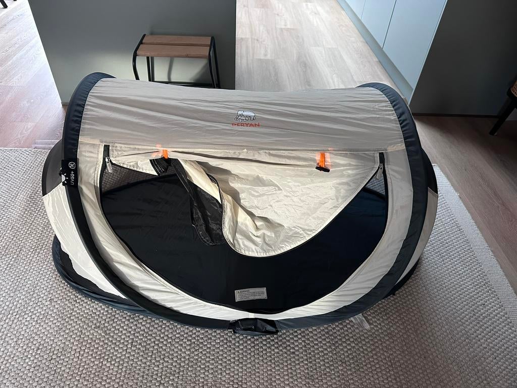Deryan tent - Peuter Luxe, Ophalen of Verzenden, Zo goed als nieuw, Reisbedje