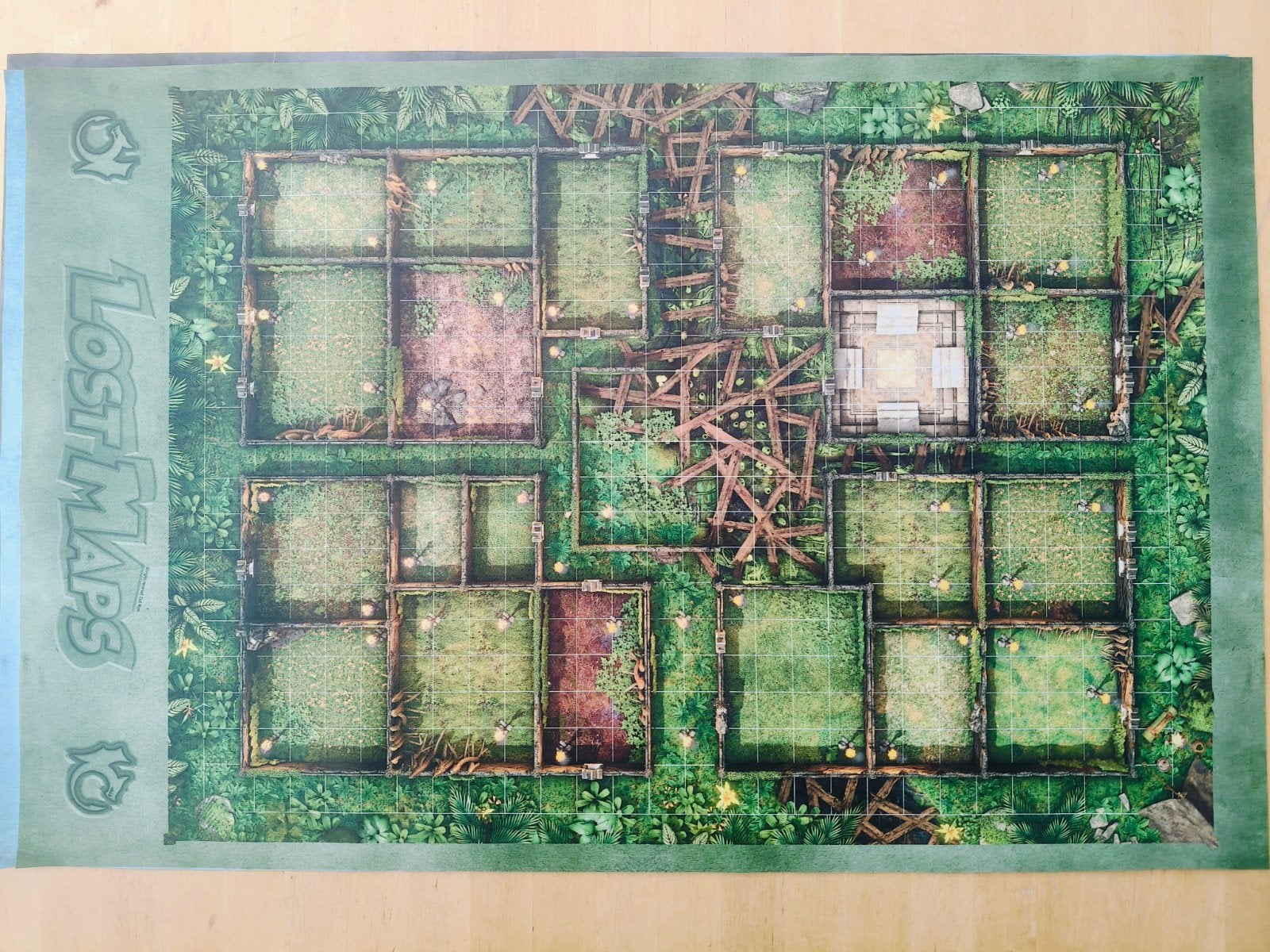 Heroquest gamemat, Ophalen of Verzenden, Zo goed als nieuw