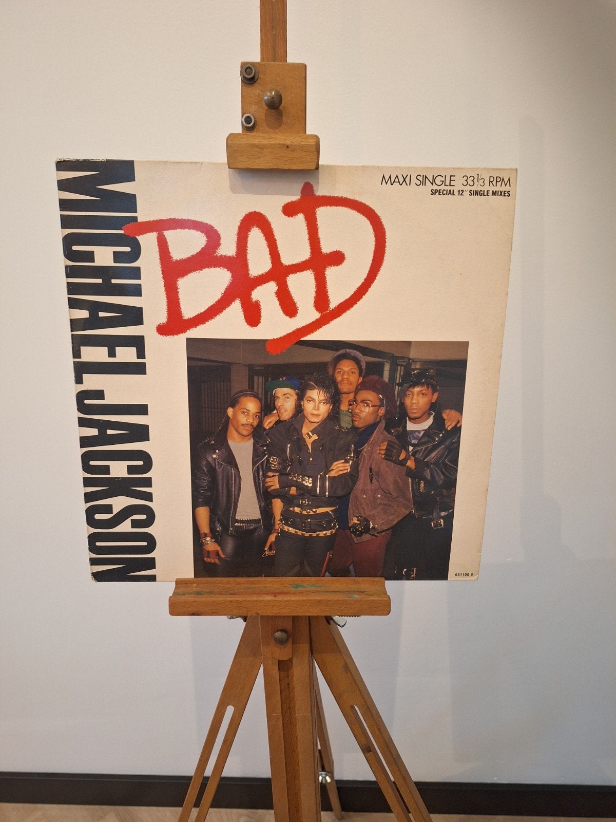 Michael Jackson - Bad(Maxi Single 1987) - Perfecte staat, Originele persing, Ophalen of Verzenden, Zo goed als nieuw, 12 inch