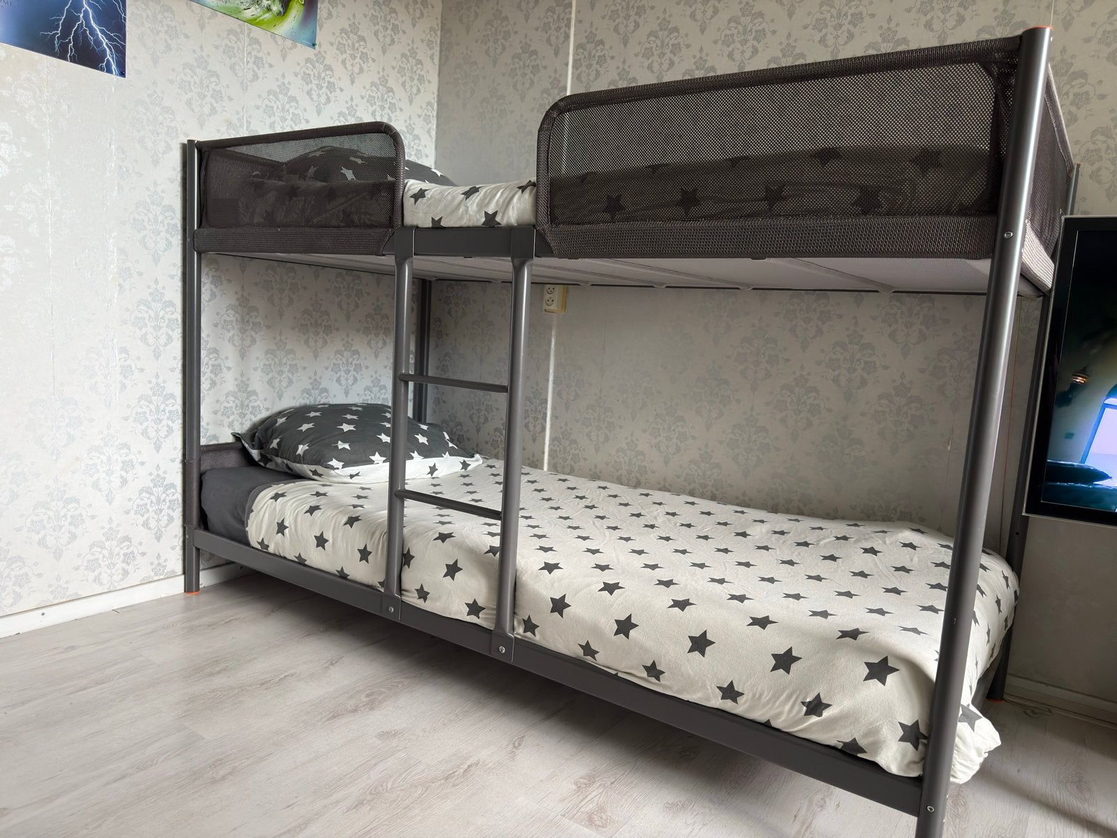 Stapelbed | TUFFING |, Ophalen, Gebruikt, 90 cm, Eenpersoons
