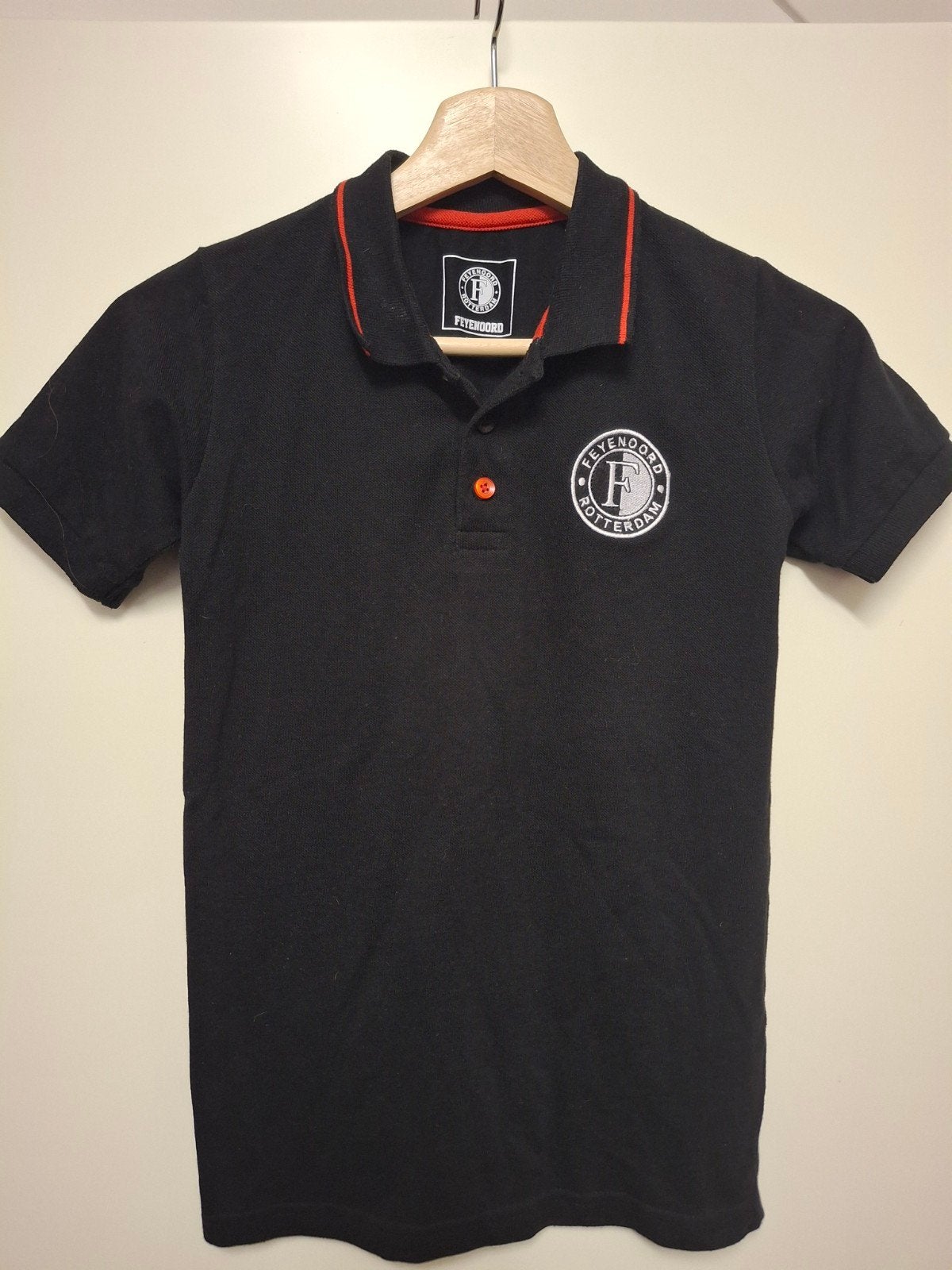 Feyenoord Rotterdam Polo maat 152 / 158 cm voetbalshirt Polo, Ophalen of Verzenden, Zo goed als nieuw, Feyenoord, Shirt