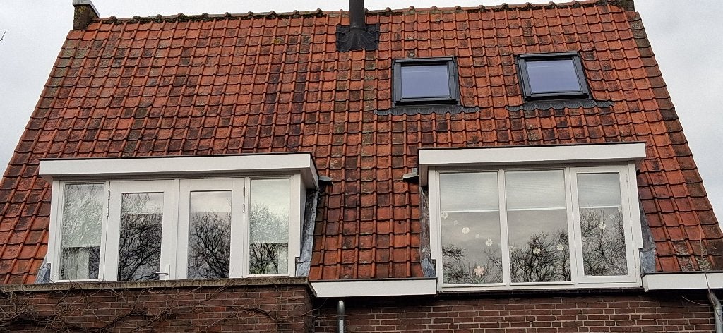550 Dakpannen pannen tuile du nord oranje, Ophalen, Gebruikt, Steen of Klei, 15 m² of meer