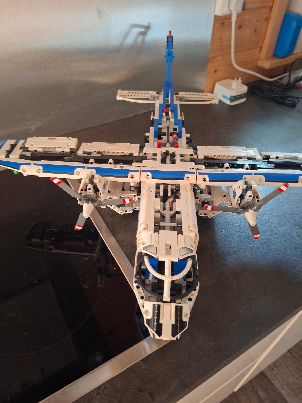 Lego Technic Vliegtuig (LKJ 1960), Ophalen