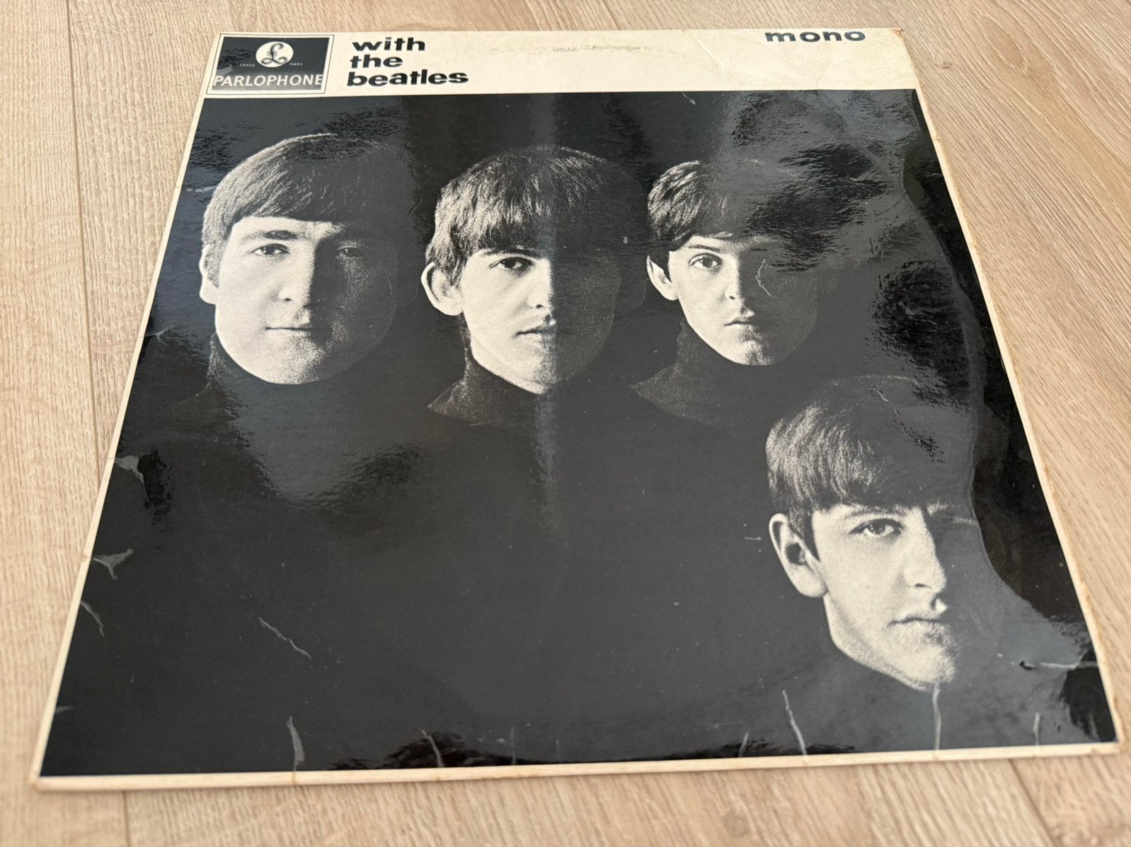 with the beatles LP mono, Ophalen, Zo goed als nieuw, 12 inch, Poprock