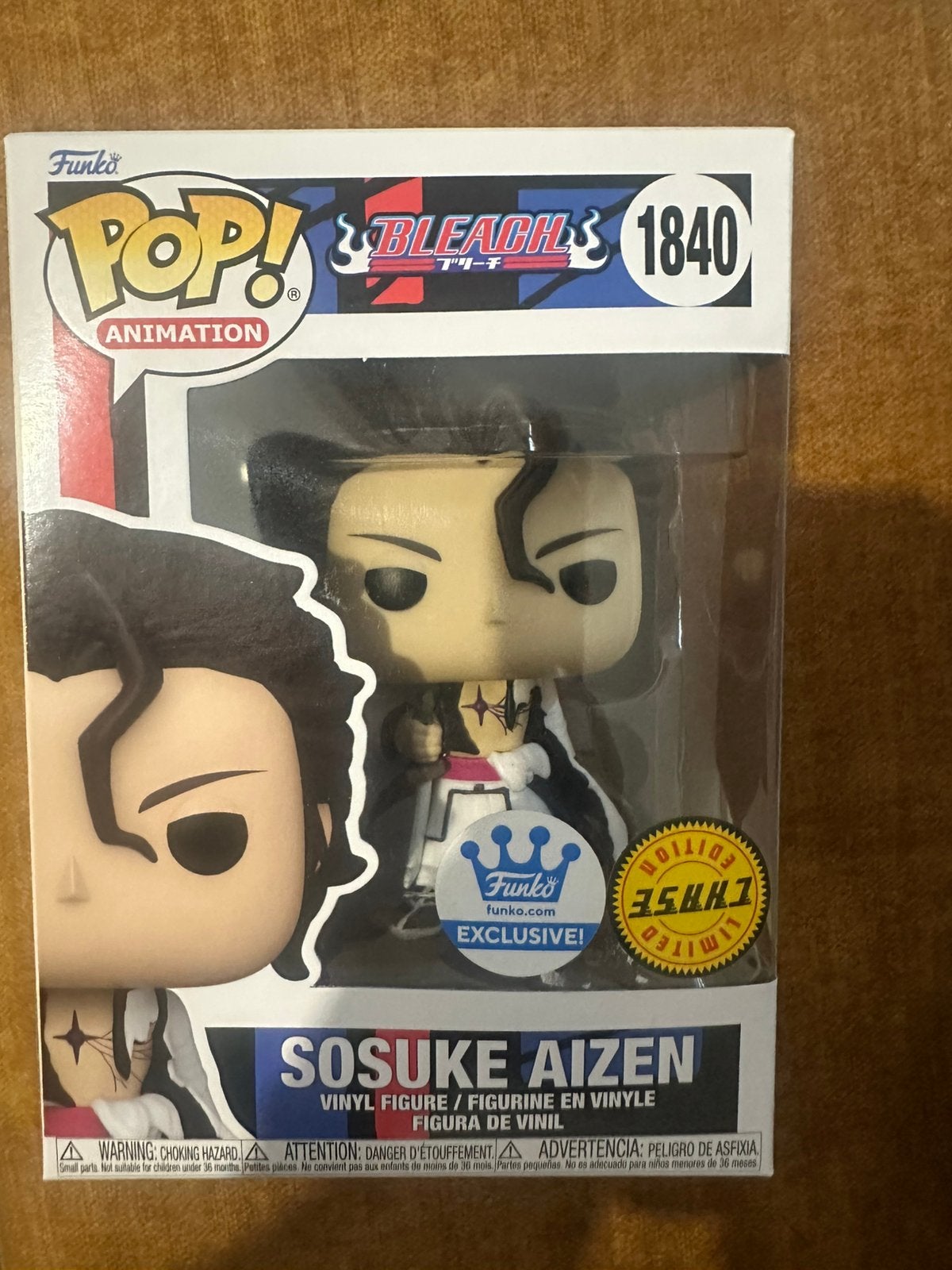 Funko pop - BLEACH: Sosuke Aizen - Chase editie, Ophalen of Verzenden, Nieuw