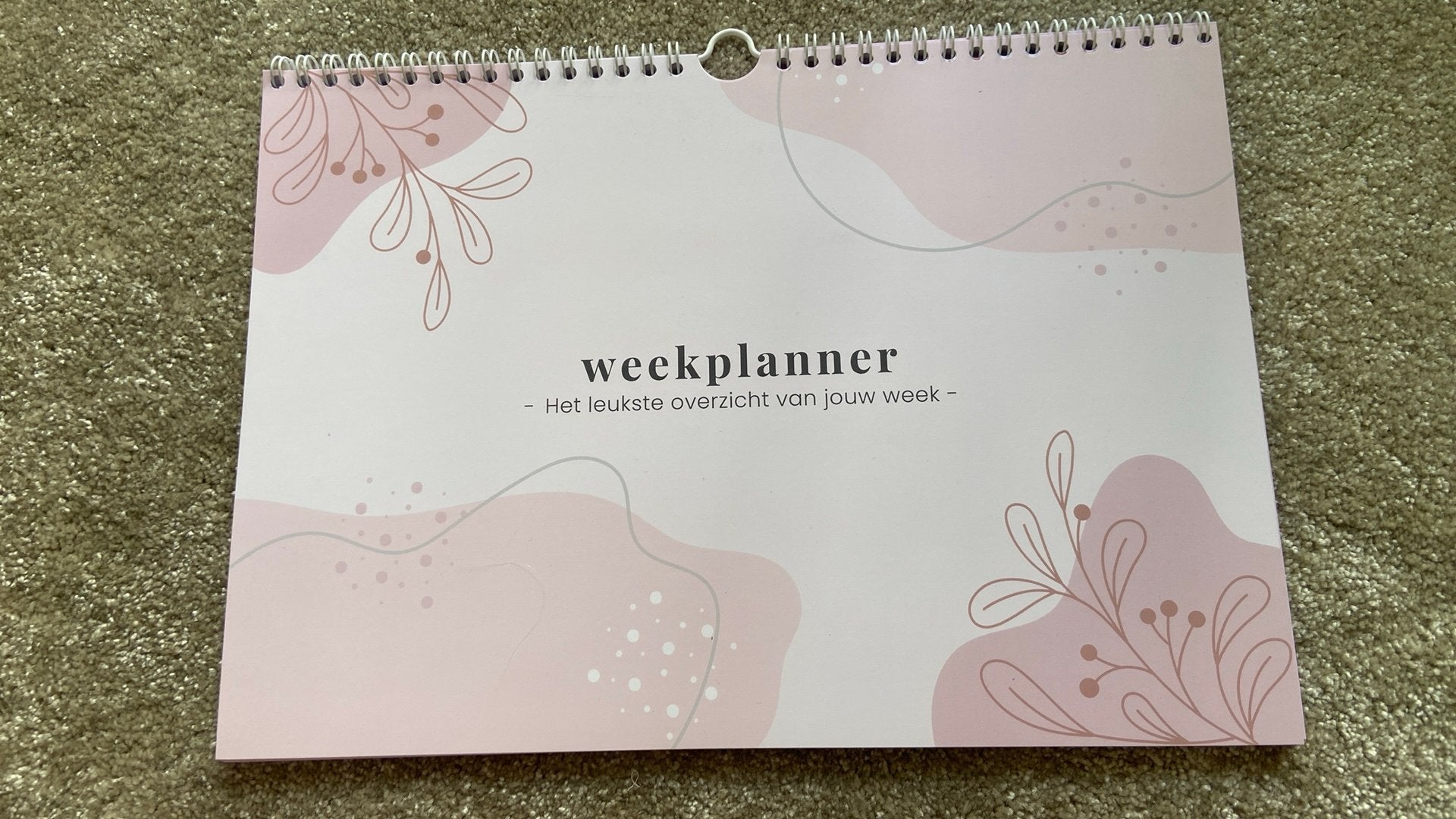 Roze Weekplanner voor kinderen (nieuw), Diversen, Agenda's, Ophalen of Verzenden, Nieuw