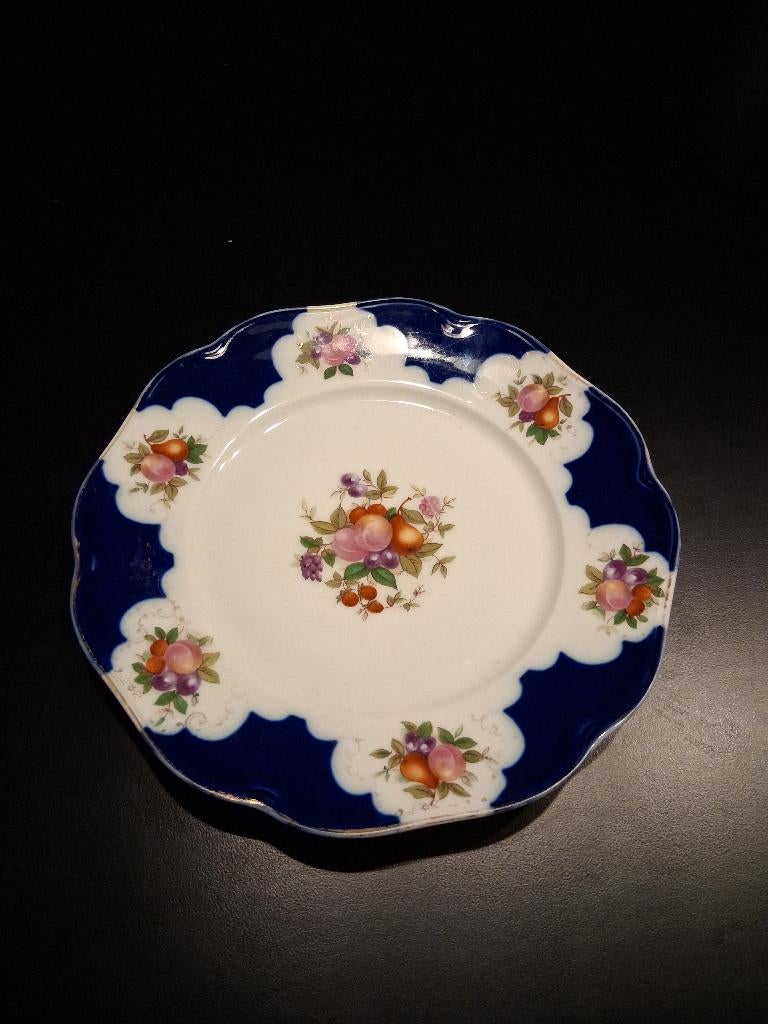 Antiek Rosenthal prachtig sierbord bloemen *eureka*, Antiek en Kunst, Ophalen of Verzenden