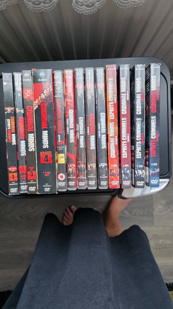 Criminal Minds📀Seizoen 1 t/m 13📀In Mooie Staat, Ophalen, Nederlands, Actie en Avontuur, Vanaf 12 jaar
