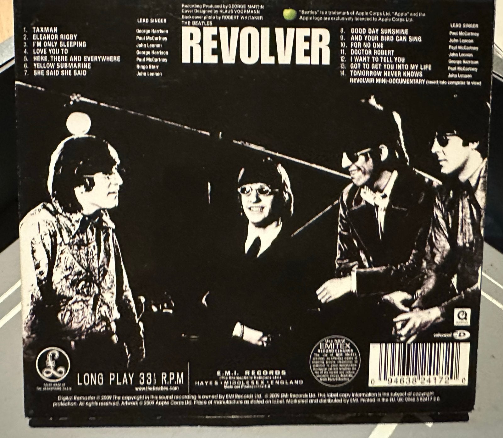 The Beatles - Revolver CD (Remastered), Cd's en Dvd's, Pop, Ophalen of Verzenden, Zo goed als nieuw, Inclusief boekje