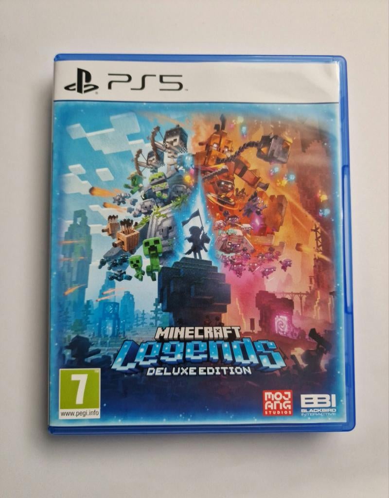 Minecraft Legends Deluxe Edition PS5, Spelcomputers en Games, Games | Sony PlayStation 5, Playstation, Ophalen of Verzenden, Zo goed als nieuw