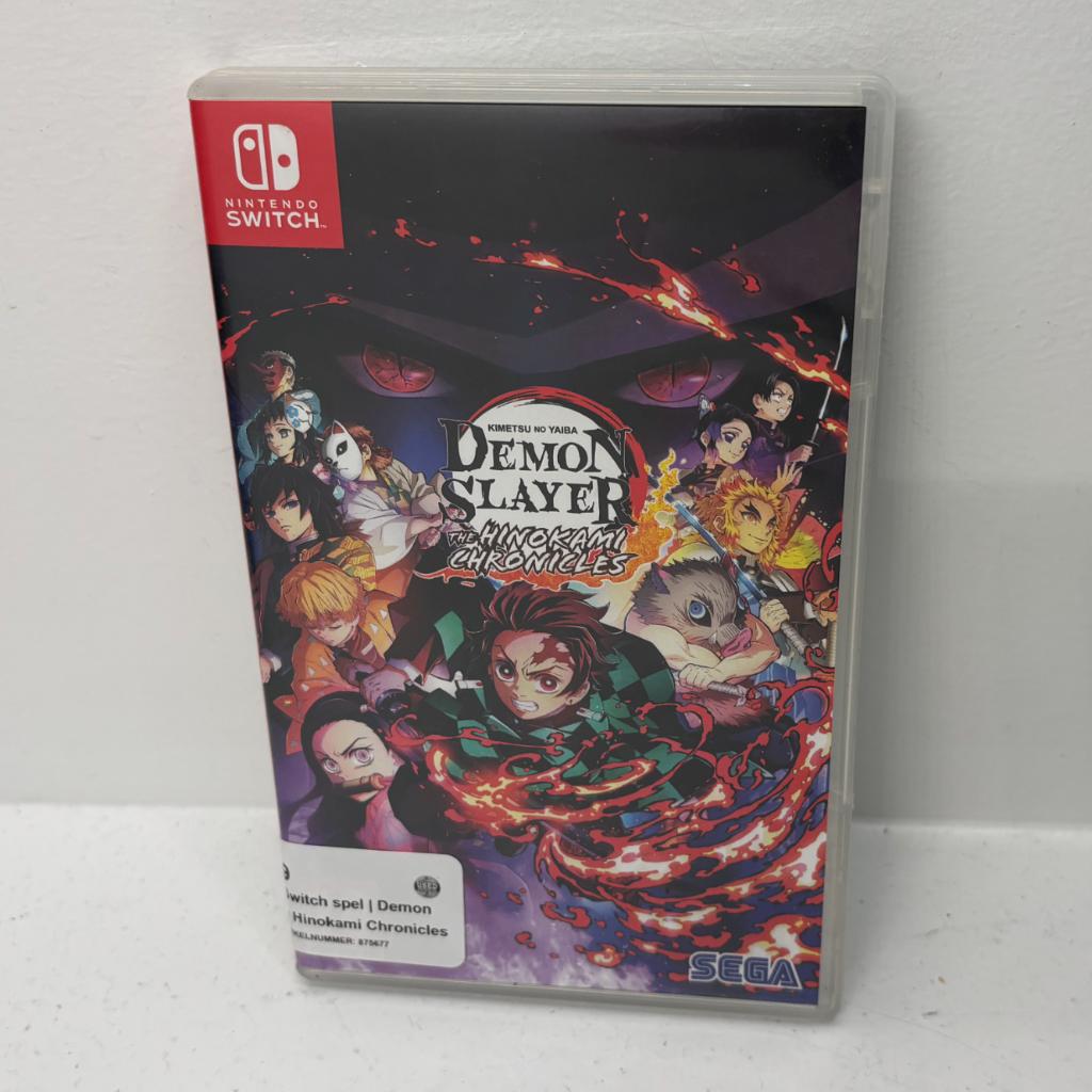 Nintendo Switch spel | Demon Slayer The Hinokami Chronicles, Avontuur en Actie, Dordrecht@usedproducts.nl, Toulonselaan 72, 1 speler