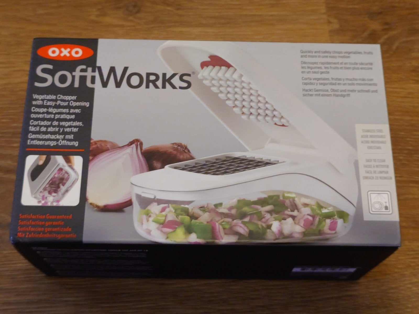 OXO SoftWorks Groentesnijder met Easy-Pour Opening - NIEUW, Ophalen, Nieuw