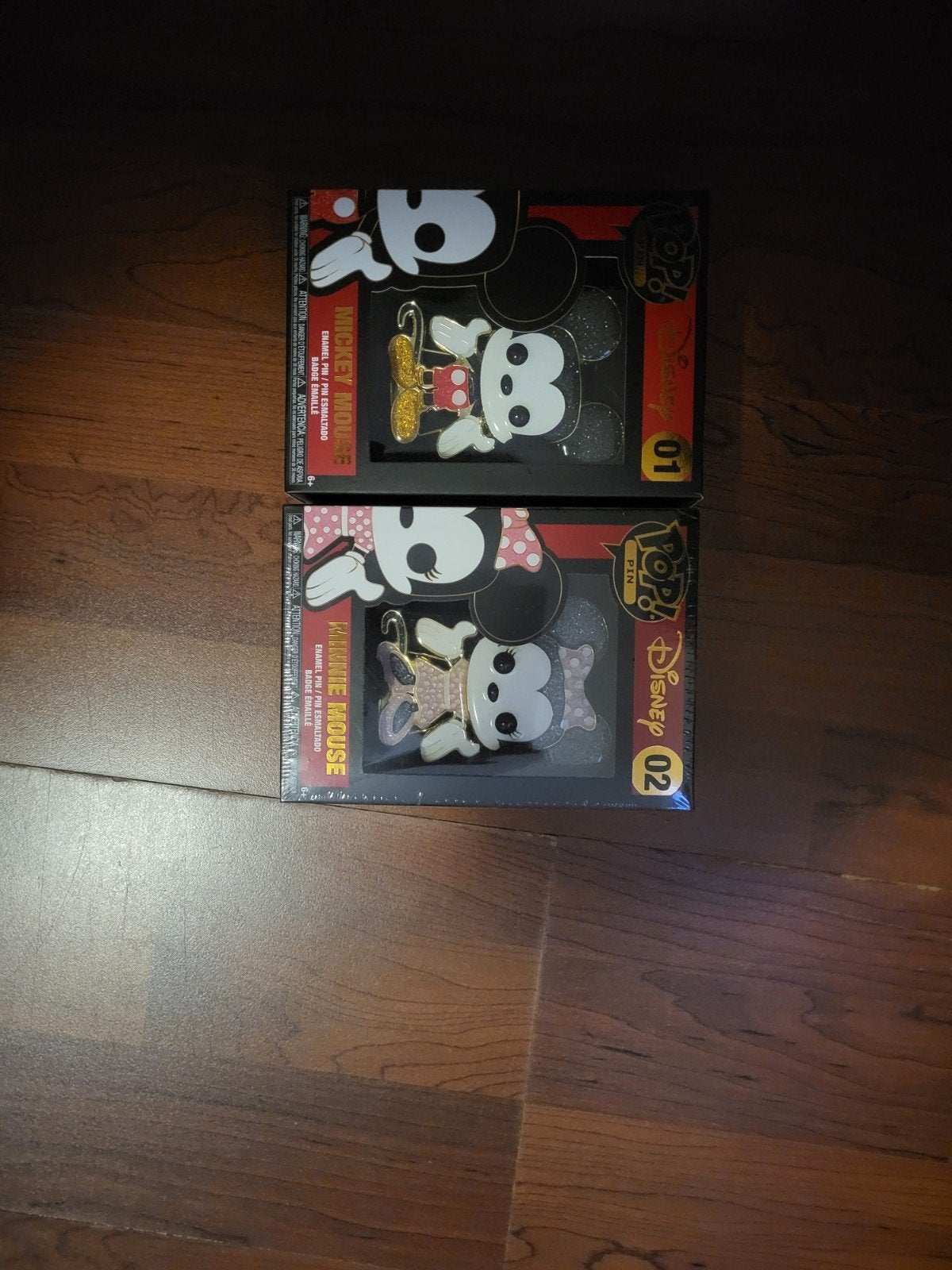 Funko pins Mickey & Minnie mouse, Verzamelen, Poppetjes en Figuurtjes, Ophalen of Verzenden, Nieuw