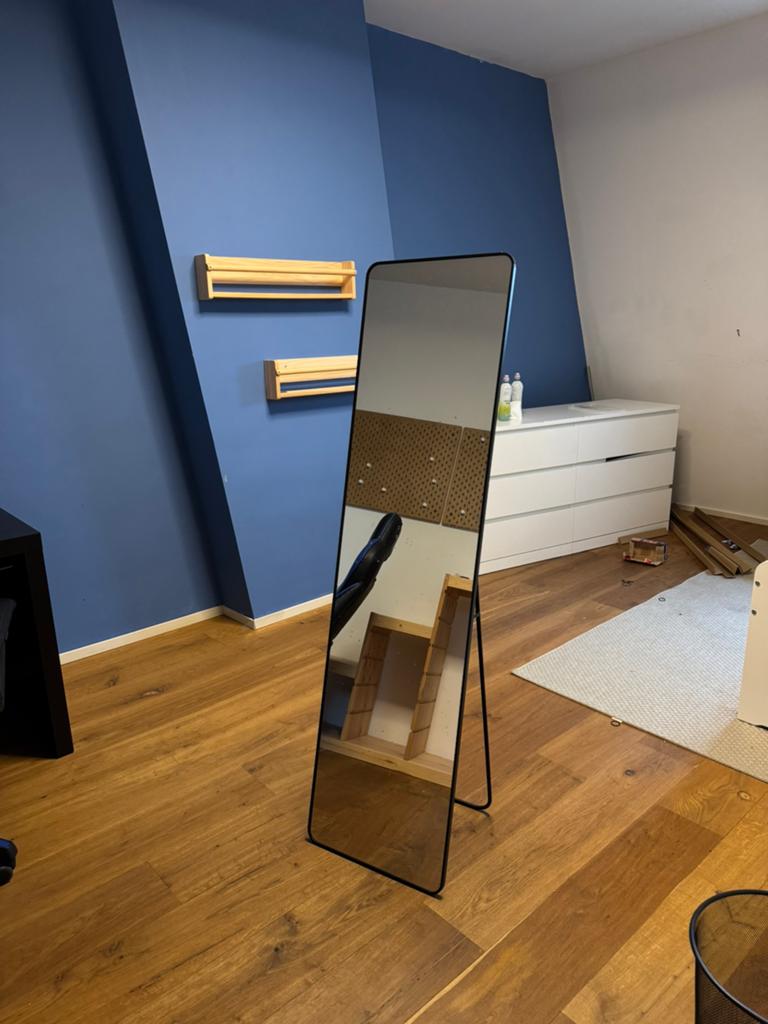 Full Length Standing Mirror, Minder dan 50 cm, Ophalen of Verzenden, Zo goed als nieuw, Minder dan 100 cm