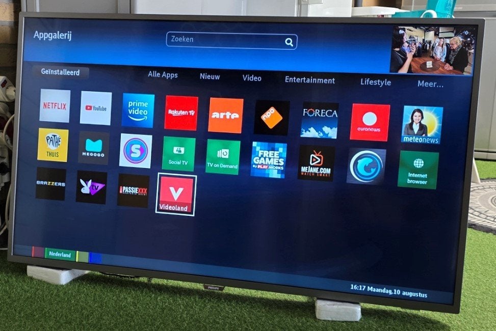 Philips 50 inch Ambilight 4K Smart TV Wi-Fi HDMI USB, Ophalen, Gebruikt